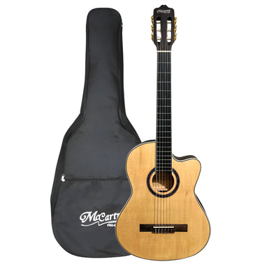 Guitarra Electroacustica Mc Cartney Natural Mate, Qcg-10sl-ce-mnt
